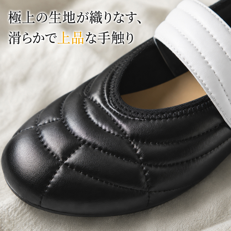 本革カジュアルモカシンシューズ 丁寧なステッチとモカシンディテール