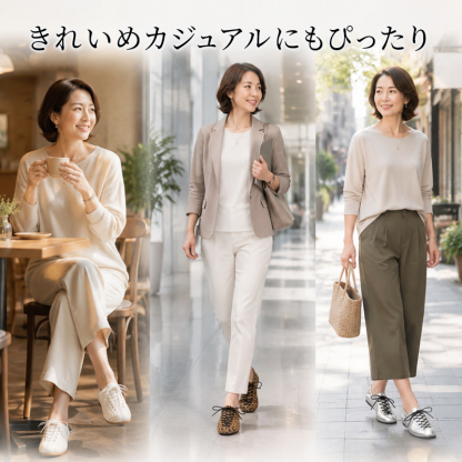 フランス風レースアップ編み込みフラットシューズ