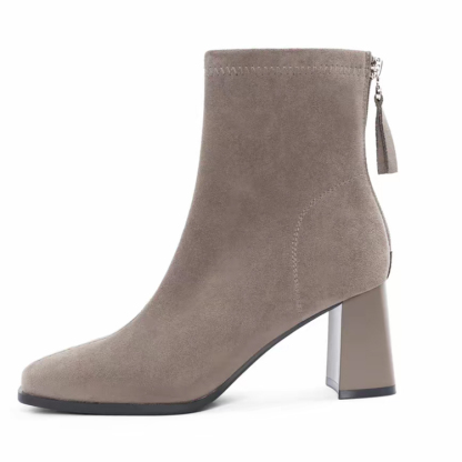 超快適ストレッチブーツ｜5cm・7cmヒールアップ - 1010996676 - emiwalk