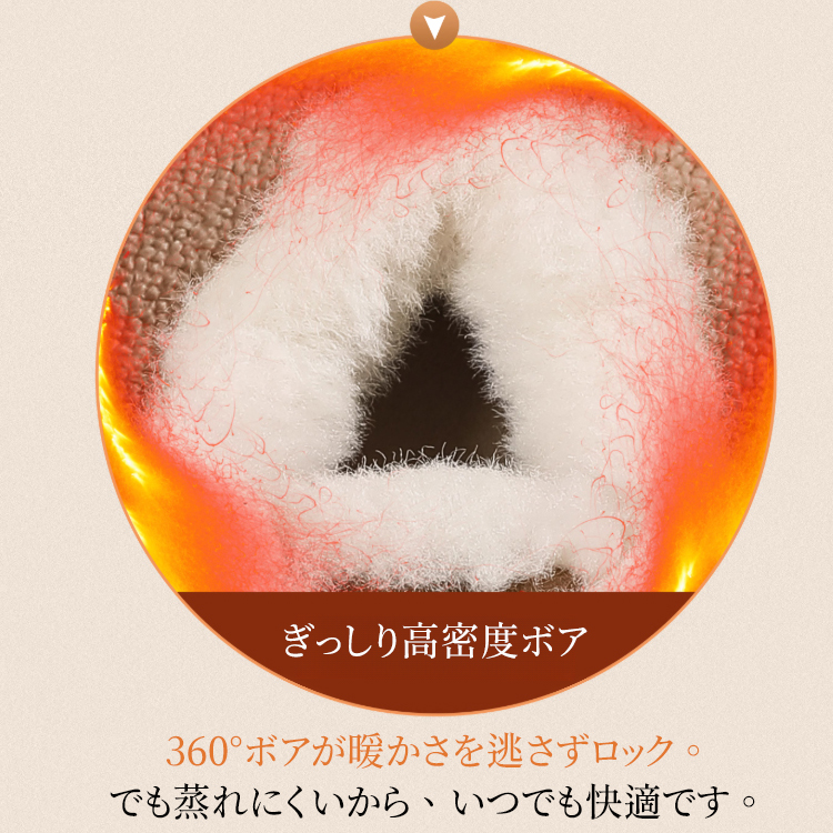 裏起毛スニーカー 通気性 蒸れにくい ボア構造 快適性 サーモグラフィーイメージ