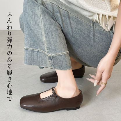 フレンチレトロなスクエアトゥ・メリージェーン。