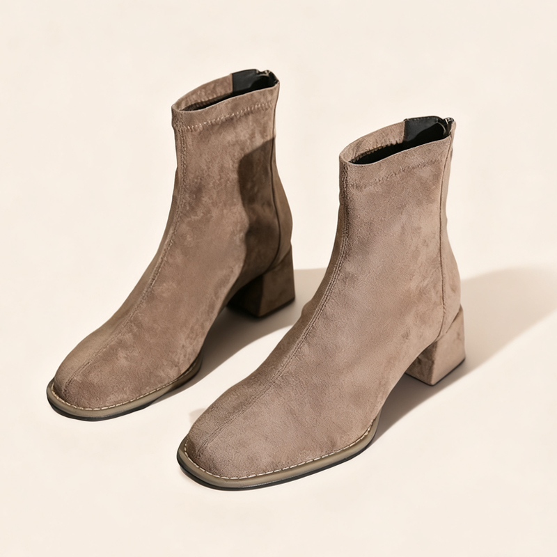 超快適ストレッチブーツ｜5cm・7cmヒールアップ - 1010996676 - emiwalk