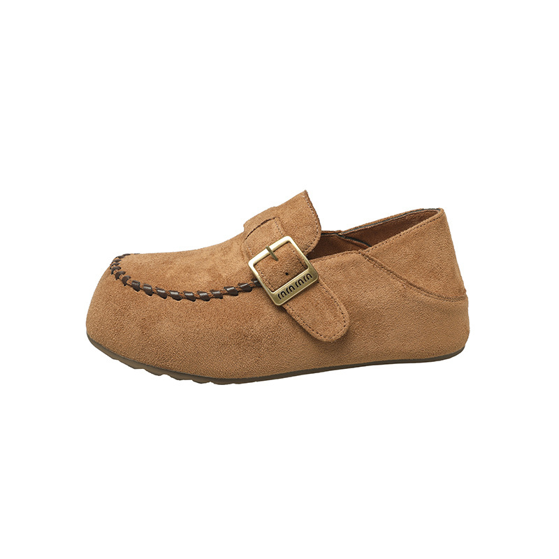 スエード 2WAY モカシンシューズ - 1011106901 - emiwalk