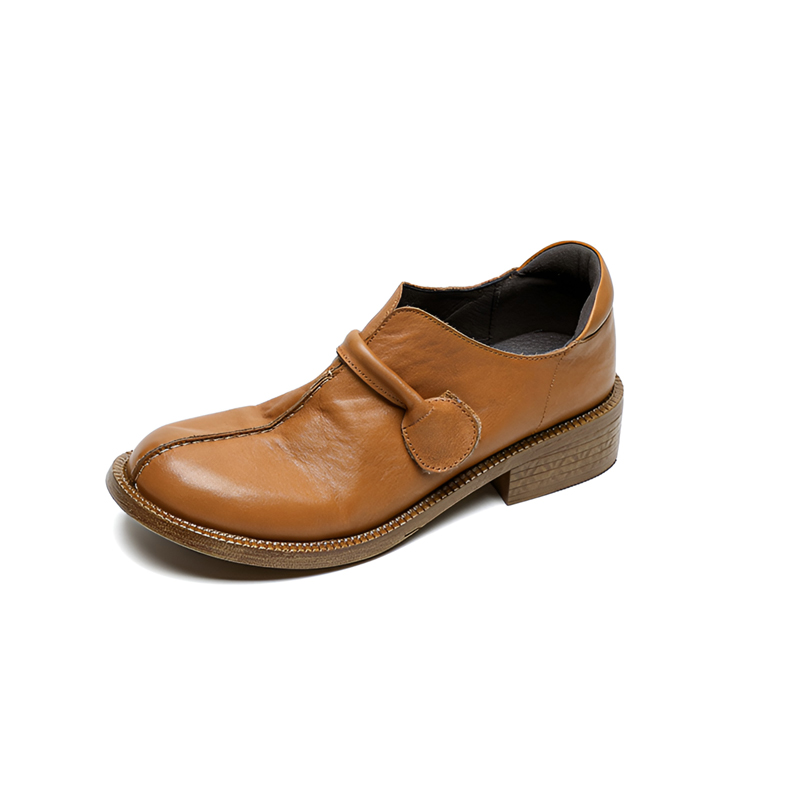 【4E幅広さん向け】熟練職人の手作り 馬革で仕立てた森ガール風コンフォートシューズ|Emiwalk - 1010932447 - emiwalk