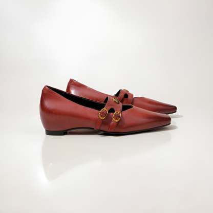 カメリア マリージェーン シューズ 通勤 レトロ おしゃれ 静音ソール 軽量