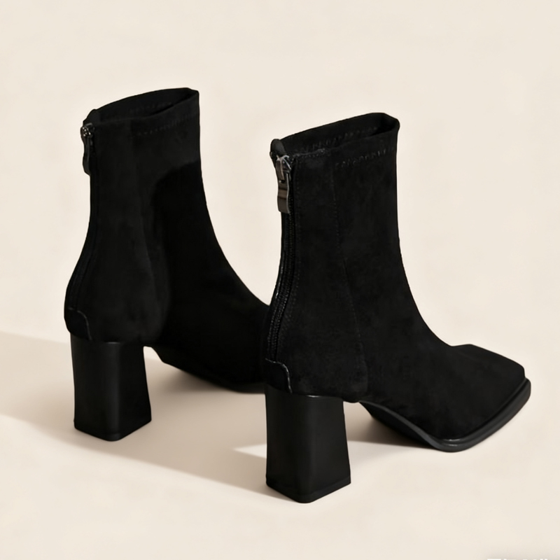 超快適ストレッチブーツ｜5cm・7cmヒールアップ - 1010996676 - emiwalk