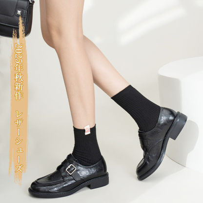 205年秋新作 レザーシューズ