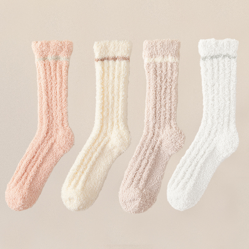 保温フリースソックス