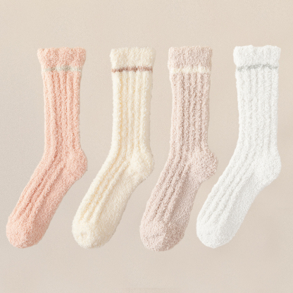 保温フリースソックス