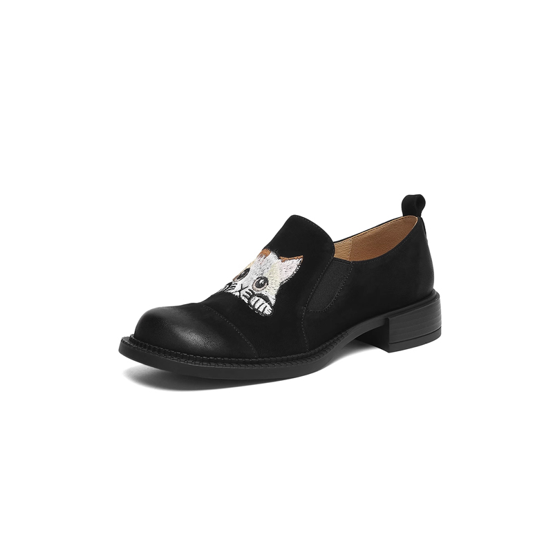 【手刺繍】本革ローファー - 1011015212 - emiwalk