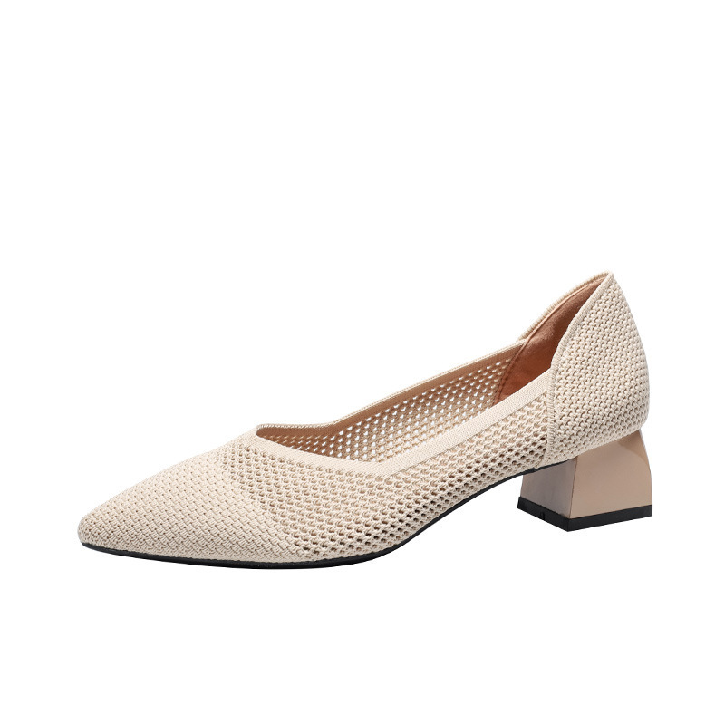 Emiwalkアイスシルクフライニットパンプス - 1010565596 - emiwalk