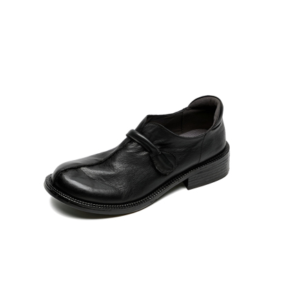 【4E幅広さん向け】熟練職人の手作り 馬革で仕立てた森ガール風コンフォートシューズ|Emiwalk - 1010932447 - emiwalk