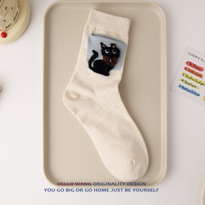 動物ポケットソックス、コットン100％（3足セット） - 1011255967 - emiwalk