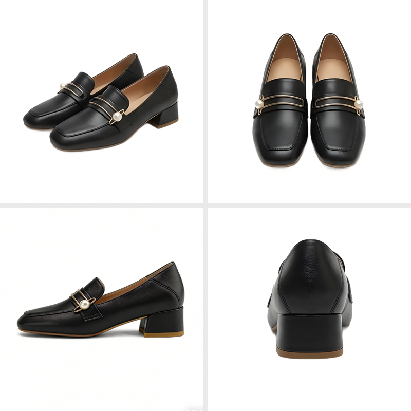 Eヴィンテージ両用ローファー