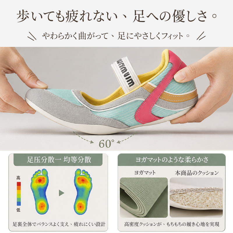 SL-E德训阿甘软底女鞋