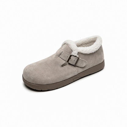 牛革使用・あったか裏ボアシューズ-emiwalk