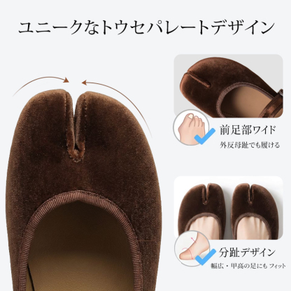 外反母趾でも履けるユニークなトゥセパレート・分趾デザインのメリット