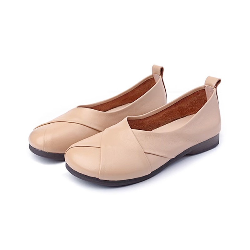 【履き心地をグレードアップ！】プレミアム牛革 ゆたっりラウンドトゥ パンプス - 1010939871 - emiwalk