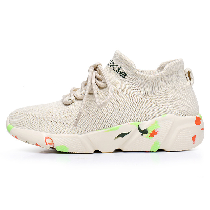 フライニットクッションスニーカー-emiwalk