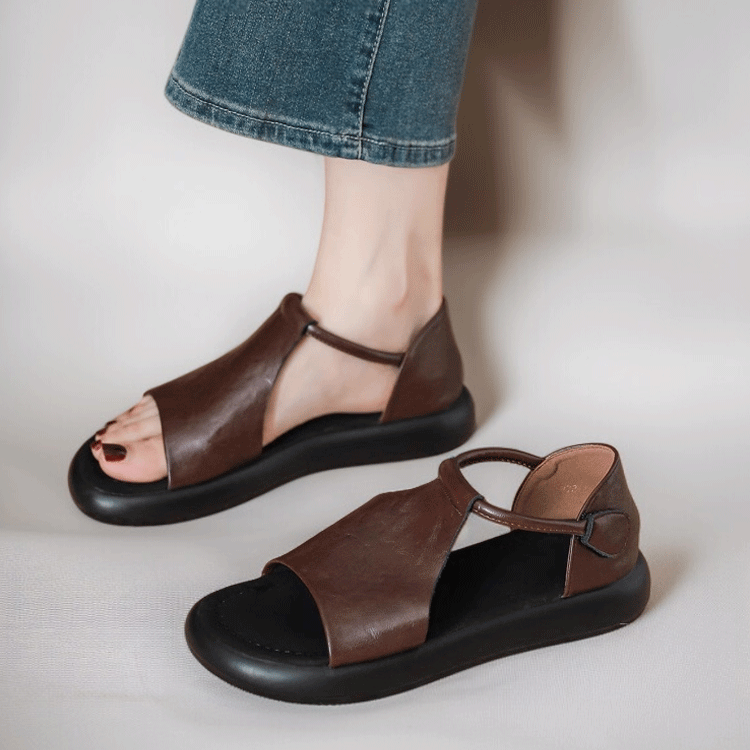 レディースソフトソールレトロサンダル - 1010244571 - emiwalk