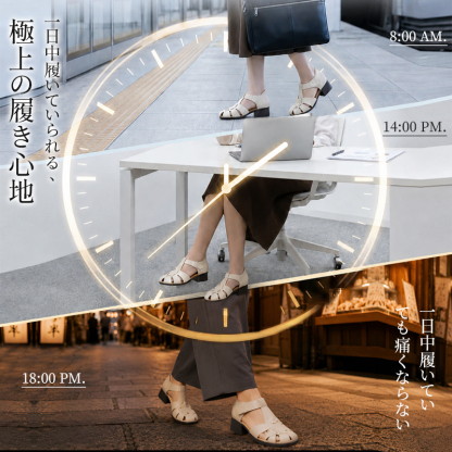 SL-E头层牛皮包头凉鞋