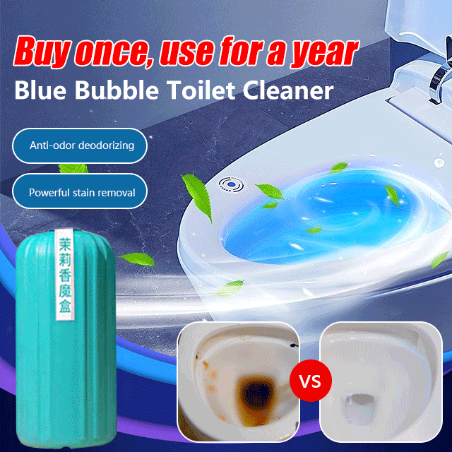 Lazy people must-have deodorizing toilet cleaner magic box