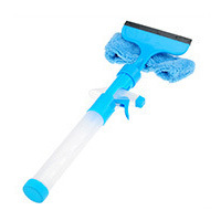 Multifunctional glass cleaning scraper
