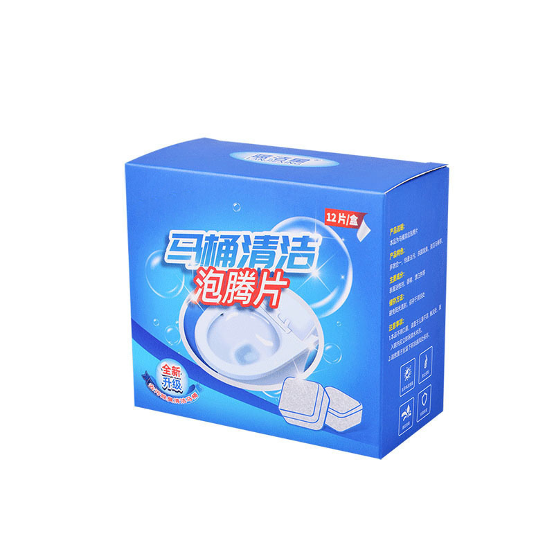 Powerful Stain Remover Toilet Bowl Cleaning Foam Tablets