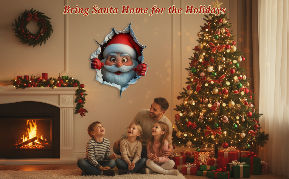 Christmas Decorative Wall Stickers Wall Stickers Removable Household SelfAdhesive