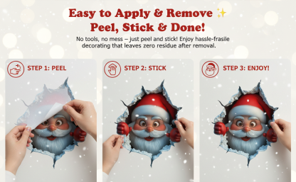 Christmas Decorative Wall Stickers Wall Stickers Removable Household SelfAdhesive