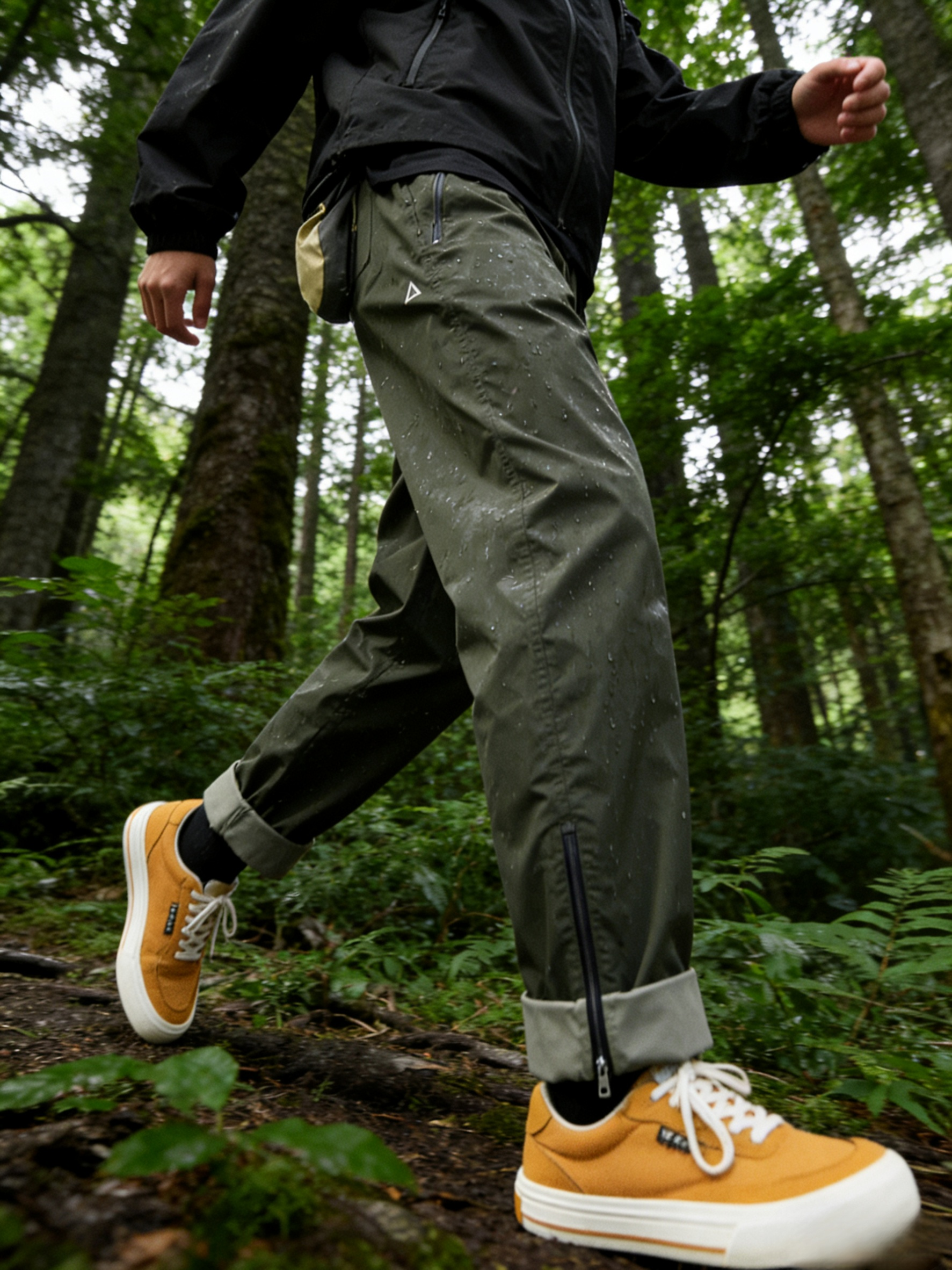 Men's Breathable Waterproof Quick-Dry Utility Triangle Cargo Pants