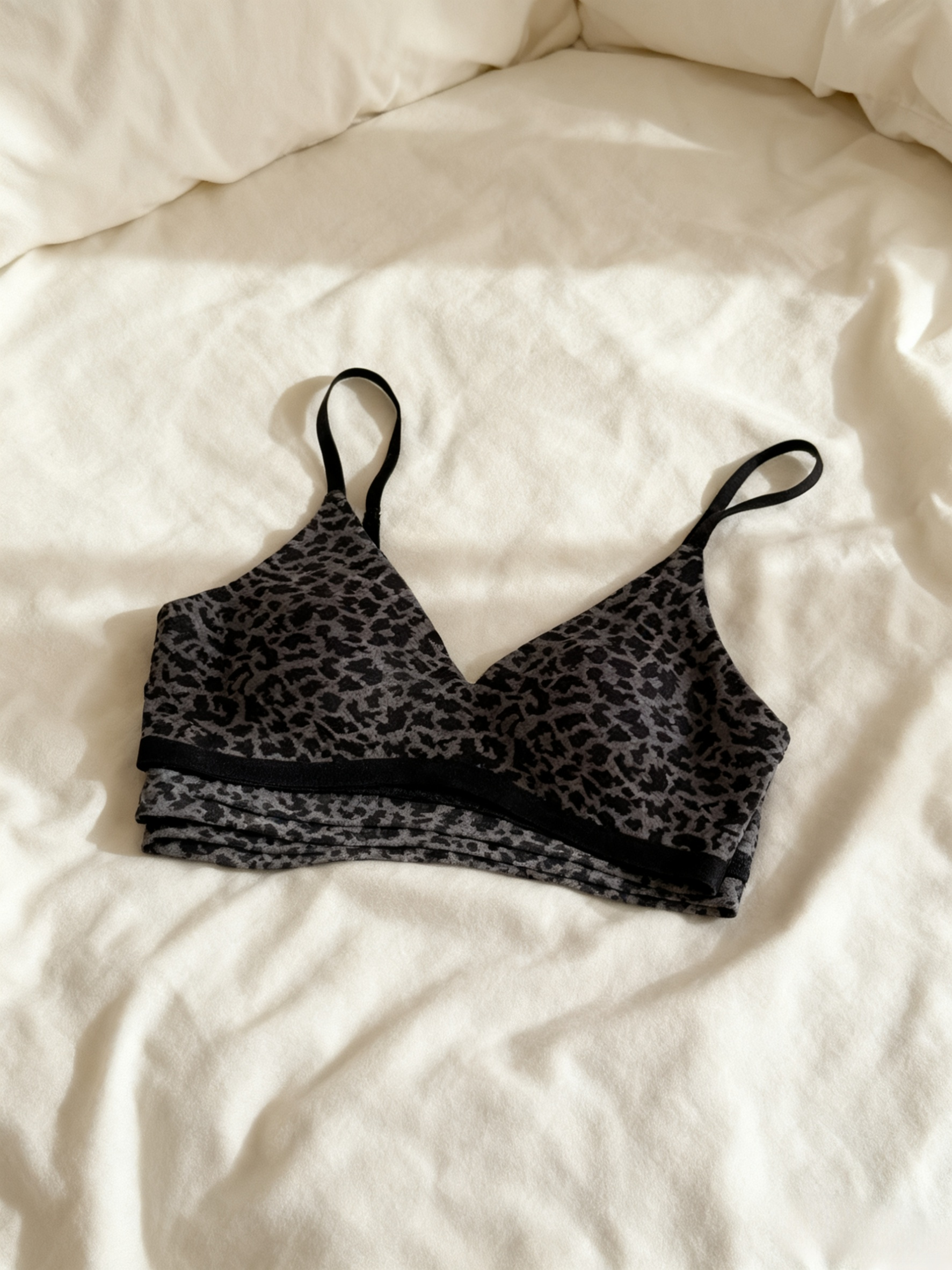 【Pure Desire Originator】U-shaped Backless Leopard Lift Bra