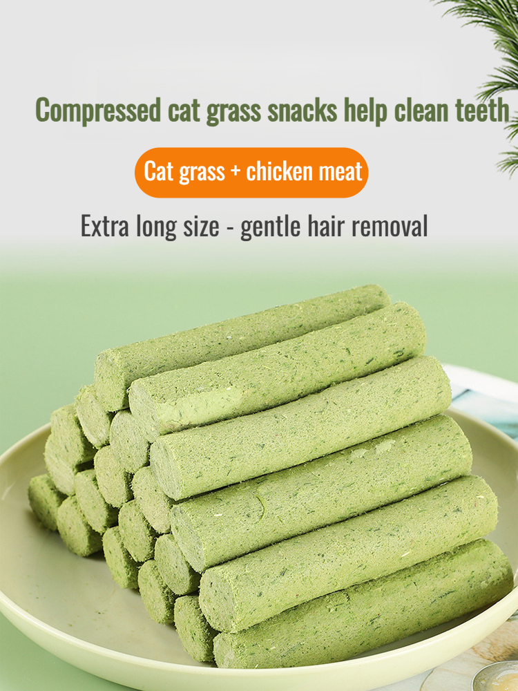 Cat Grass Teething Sticks Hair Detox