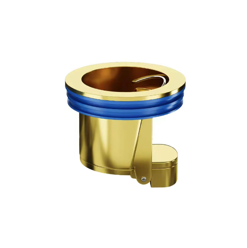 Deodorant full copper gravity floor drain