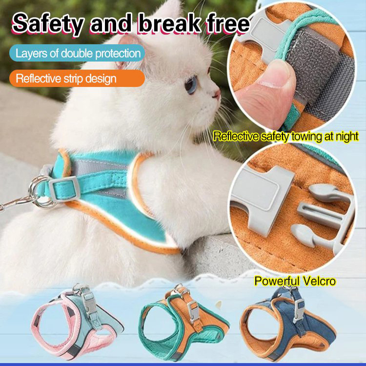 Pet harness leash