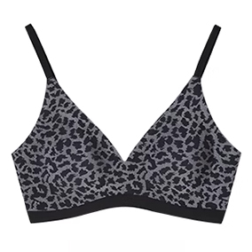 【Pure Desire Originator】U-shaped Backless Leopard Lift Bra