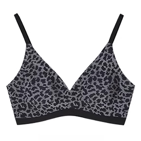 【Pure Desire Originator】U-shaped Backless Leopard Lift Bra