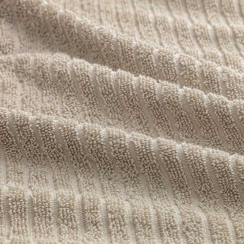 Bath towel, beidge, 80x100 cm