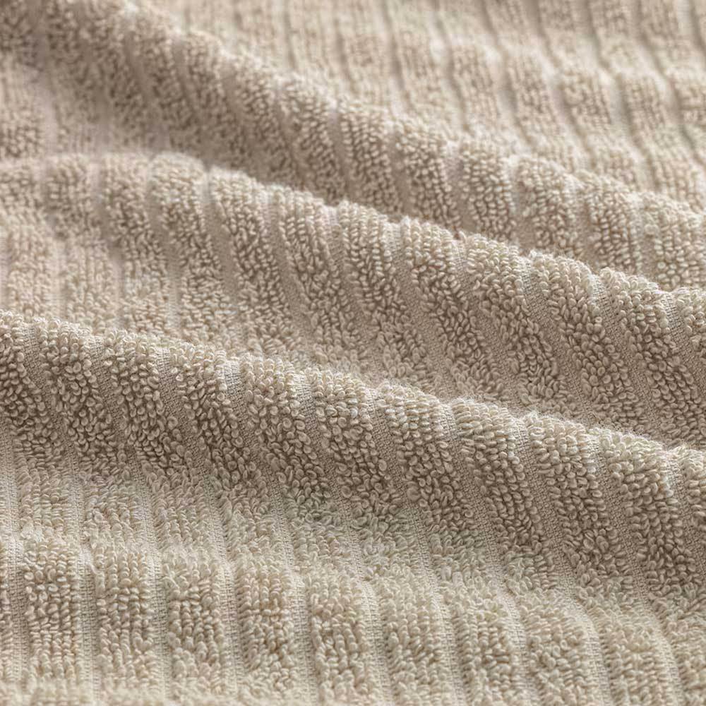 Bath towel, beidge, 80x100 cm