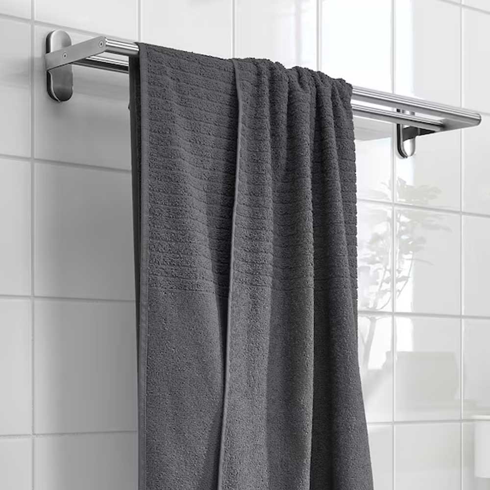 Bath towel, beidge, 80x100 cm