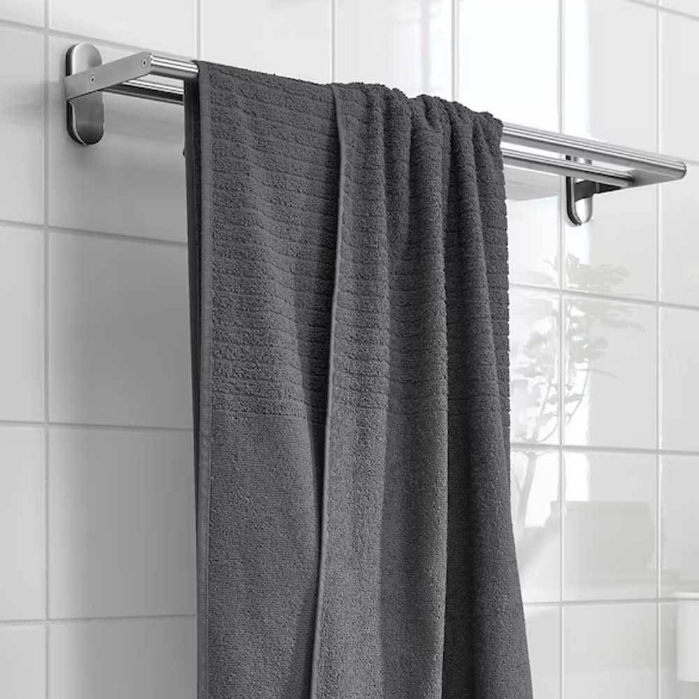 Bath towel, beidge, 80x100 cm