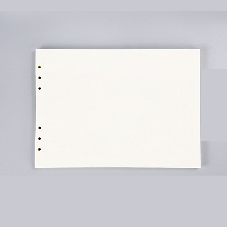 空白 ノート レフィル 6穴 A4 横長 ルーズリーフバインダー対応