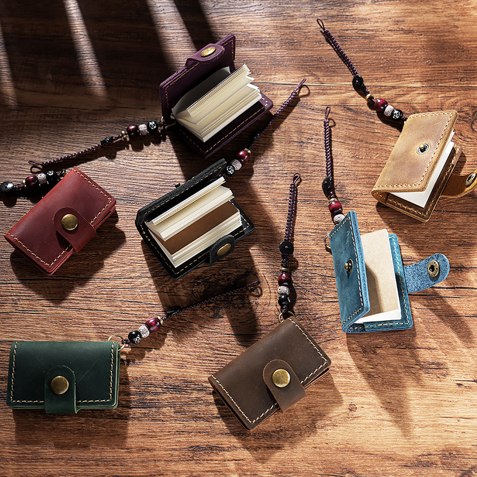 超ミニ 革 ノートカバー バッグチャーム