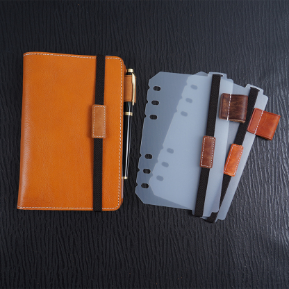 A7 6穴 バインダー用 インデックス シール帳 台紙