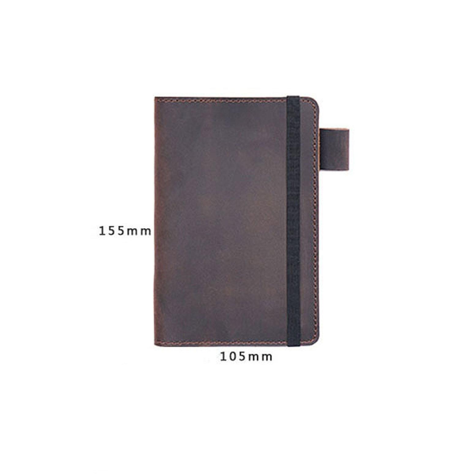 文庫本 革 ノート カバー ペンホルダー カードホルダー付き
