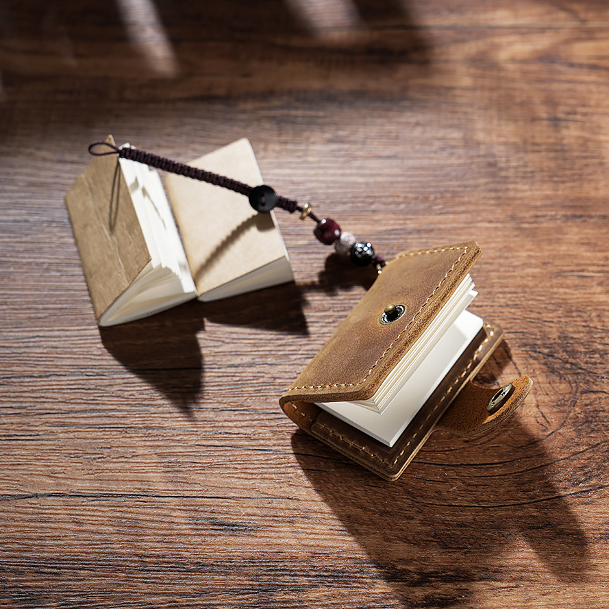 超ミニ 革 ノートカバー バッグチャーム