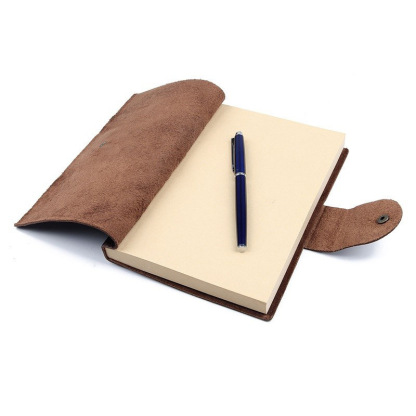A5 革カバー 罫紙 ノート