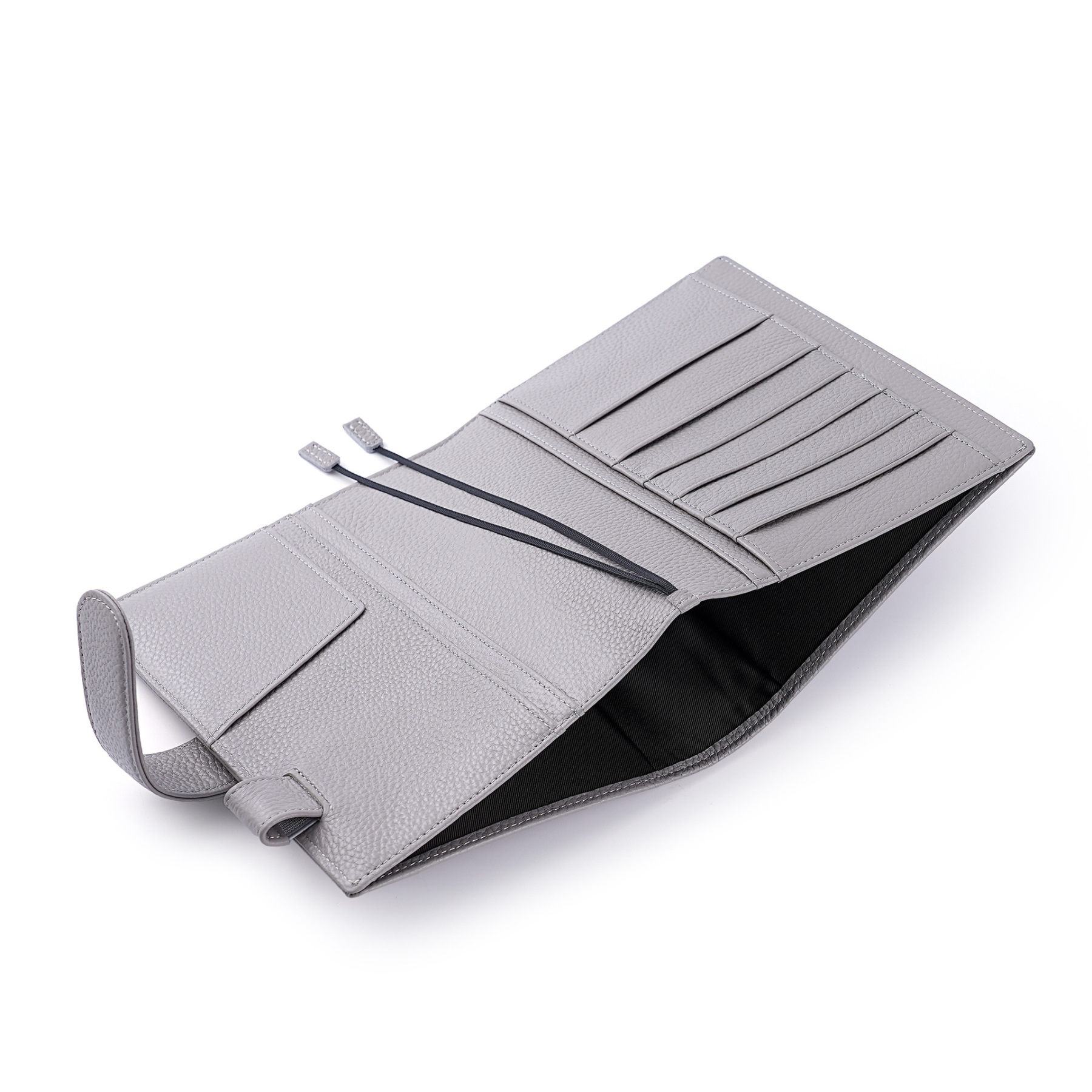 財布式 B6 革 ノート カバー