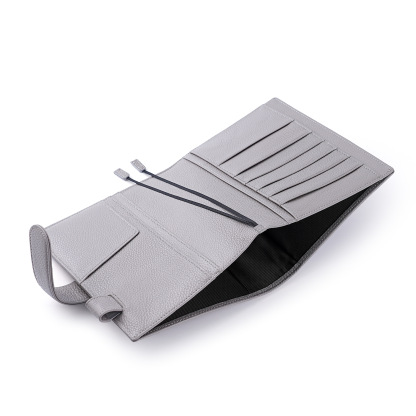 財布式 B6 革 ノート カバー