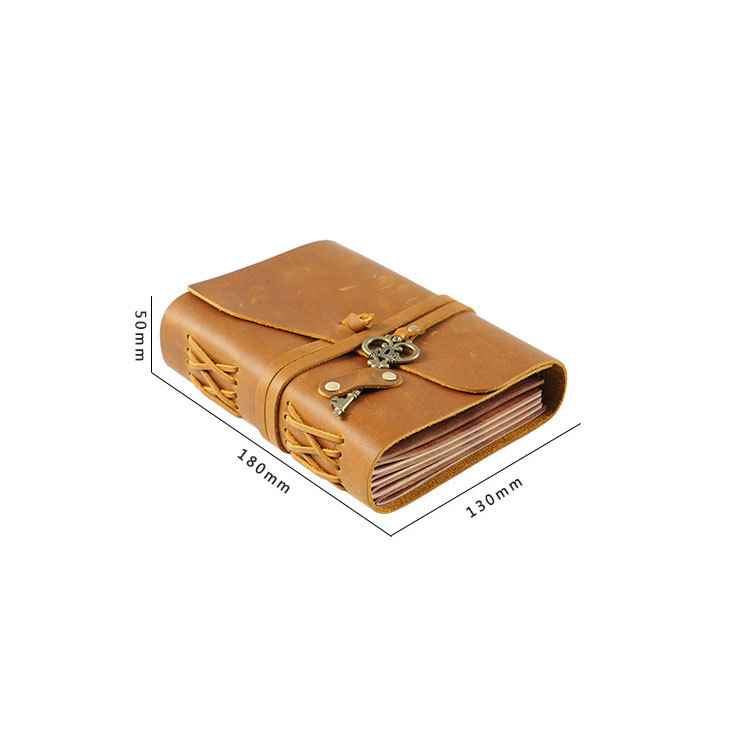 B6 革カバー ノート 手縫い システム手帳